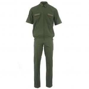 Костюм КЛКР летний короткий рукав для служащих МО РФ (рубашка+брюки) (защитный, рип-стоп)