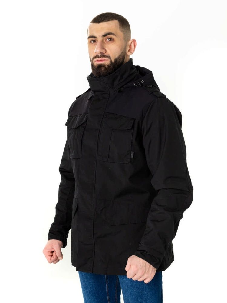 Куртка Covert M-65 Helikon, цвет Black