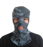 Шлем-маска трикотажная НАТО (серый камуфляж)
