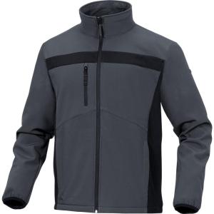 Куртка SOFTSHELL LULEA2 серый/черный