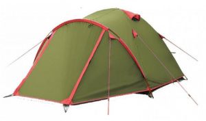 Палатка Tramp Lite  CAMP 3 (зеленая)