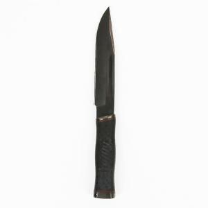 Нож "Казак-1" (Сталь рессорная 65Г, Резина)