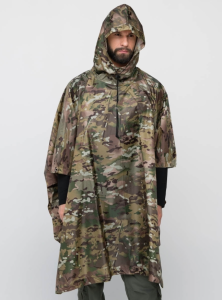 Плащ дождевик poncho multicam тропик