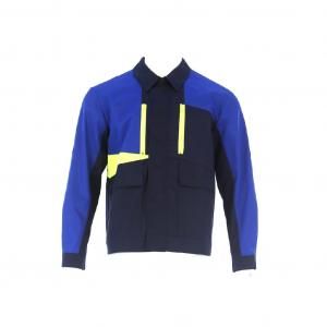 Куртка мужская БлокПОСТ "Трес" модель №21 (цвет синий/василек/лимон)