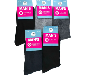 Мужские носки Ромашки B21-1132 хлопок (12)