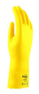 Перчатки БЛЕСК LF-01 (желтый латекс 0,4мм), длина 30см