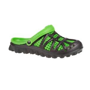Сабо EVA Shoes Комби Стэп Открытый М1436 (серо-зеленый)